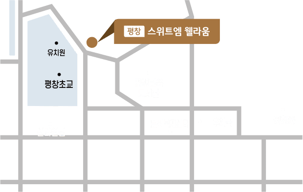 오시는 길 약도